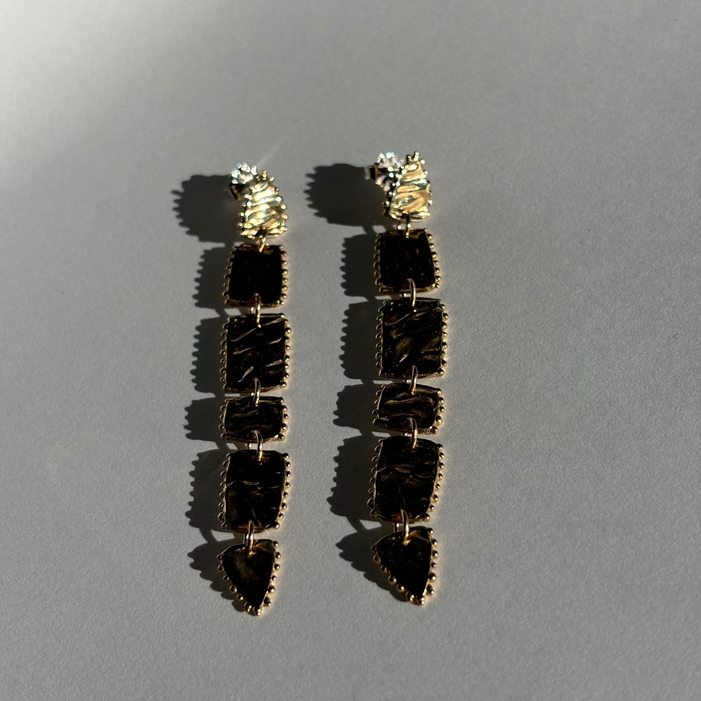GOLD DROP EARRINGS