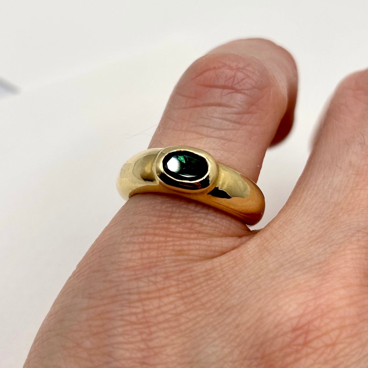 TOURMALINE PINKY RING