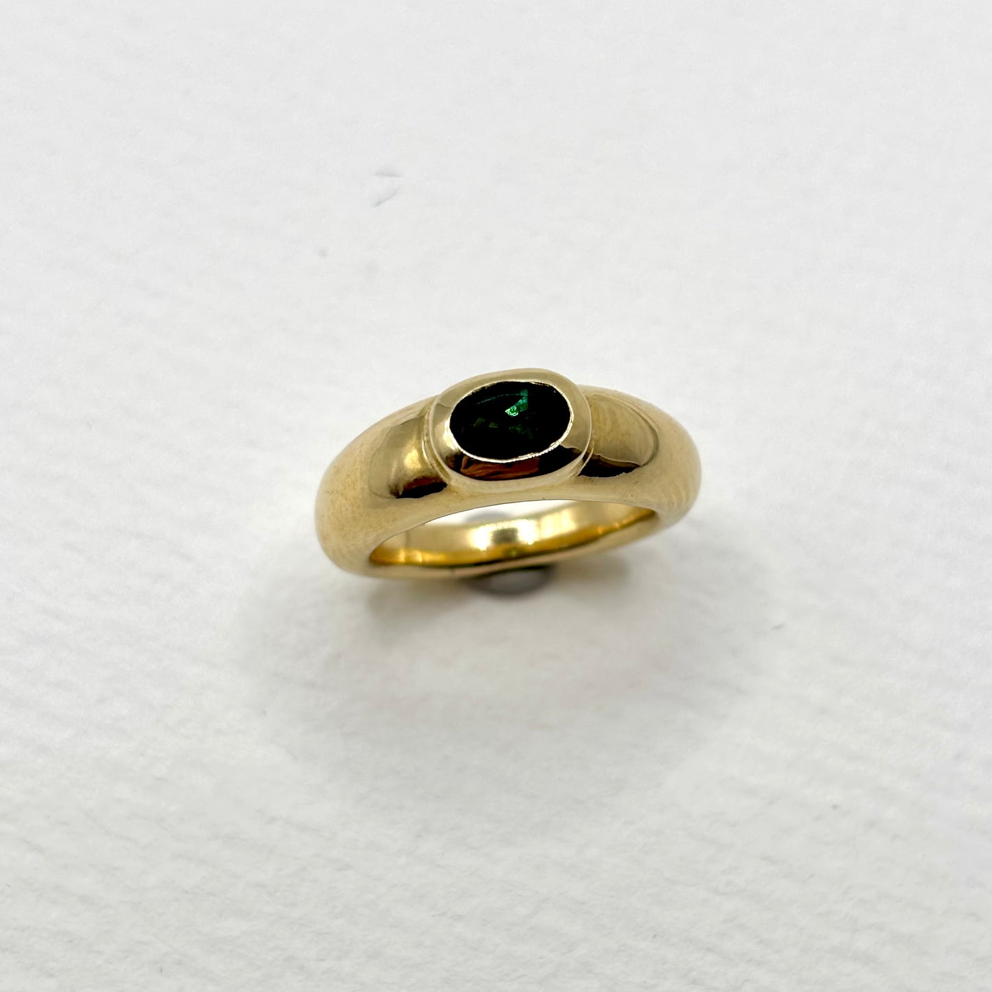 TOURMALINE PINKY RING