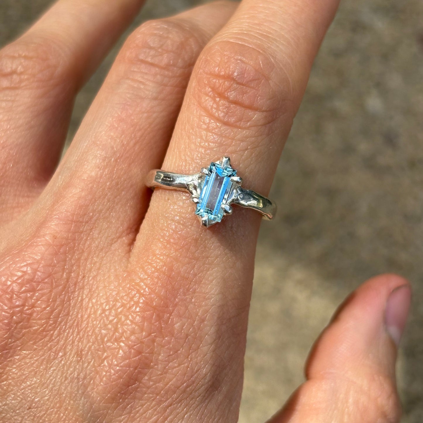 AQUAMARINE RING