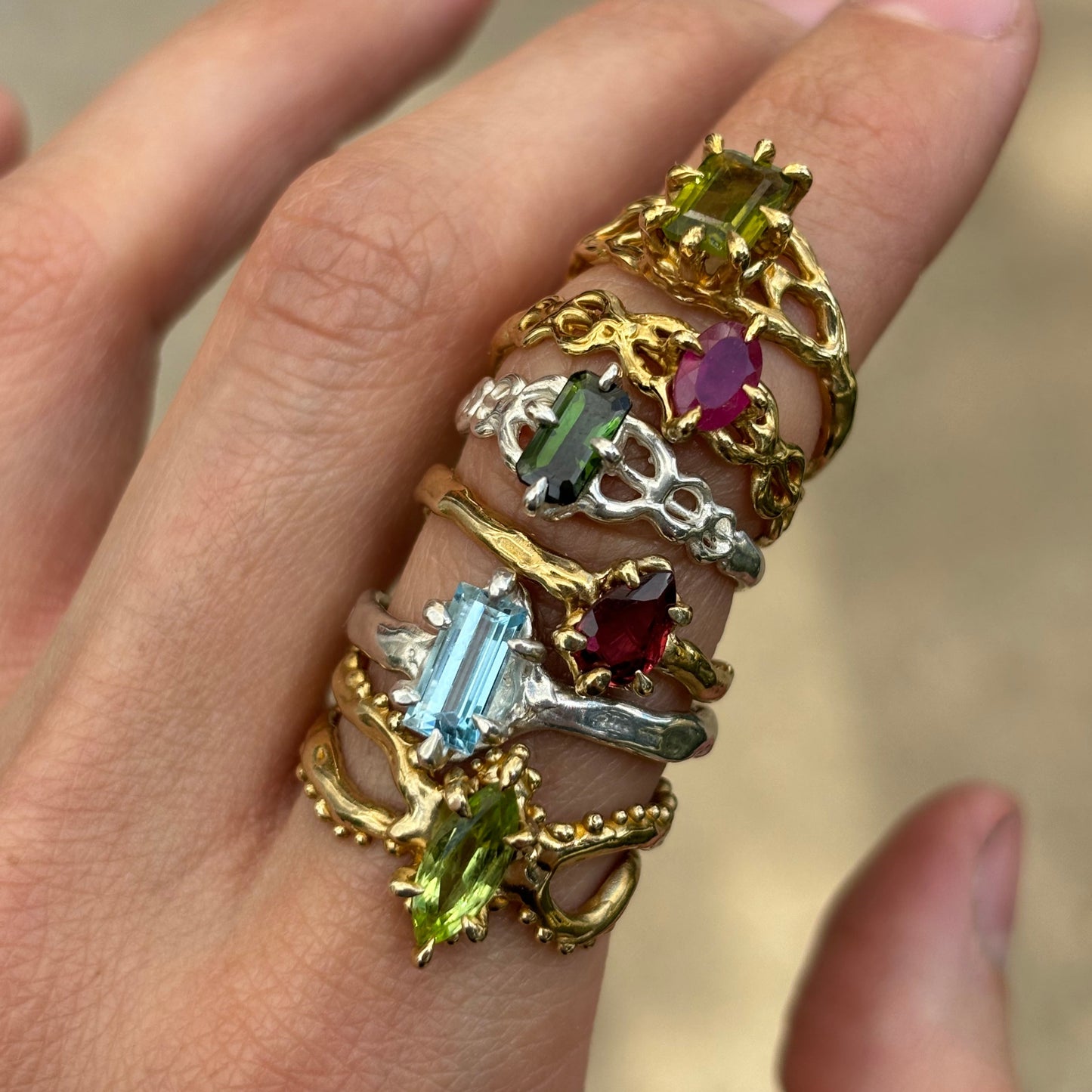 AQUAMARINE RING
