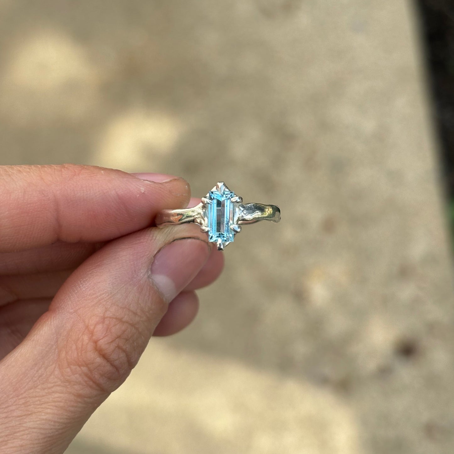 AQUAMARINE RING