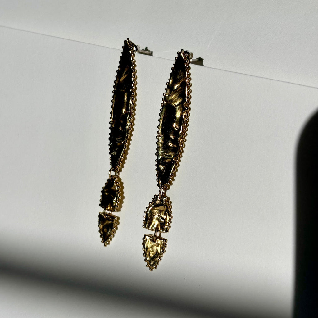 GOLD DROP EARRINGS