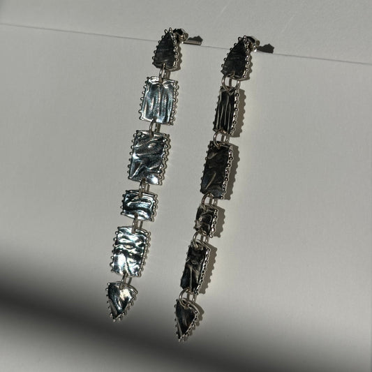 SILVER DROP EARRINGS