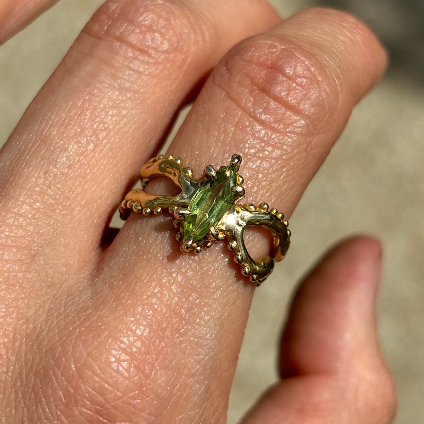 PERIDOT RING